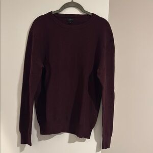 J. Crew Men's Crewneck Sweater - Burgundy